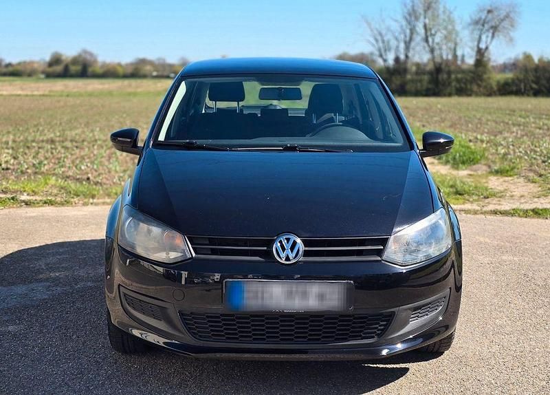 Gebraucht VW Polo Trendline 69 PS (50 kW) 2011 Schwarz Kleinwagen