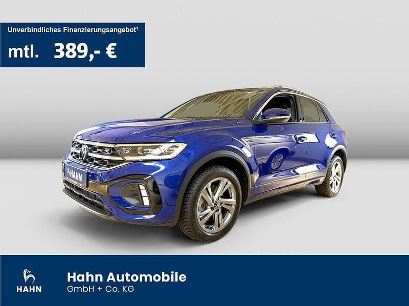 Blau Gebraucht 2023 VW T-Roc R-line SUV | 28.495 € (Guter Preis) - Bild 1/3