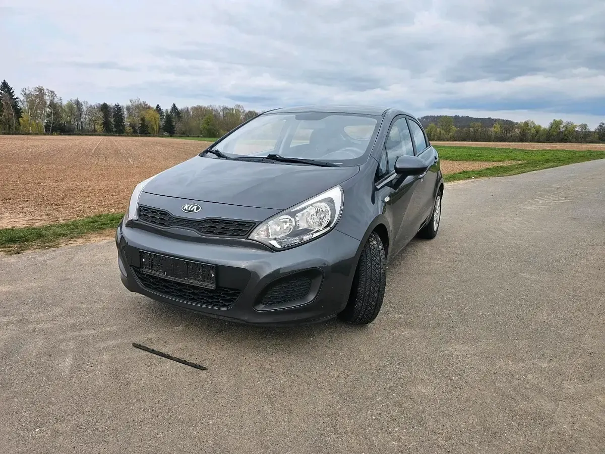 Usata Kia Rio 85 CV (62 kW) 2014 Grigio Utilitaria