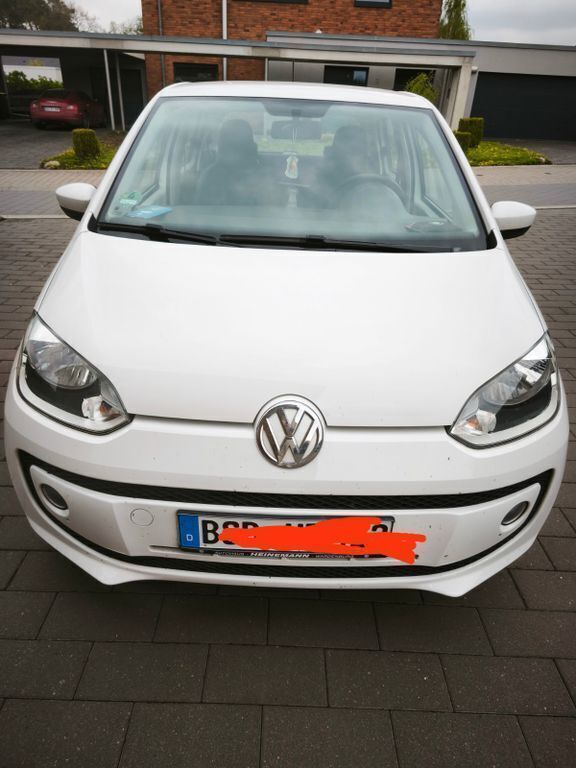 Weiß Gebraucht 2015 VW up! high up! Kleinwagen | 3.999 € (Guter Preis) - Bild 1/4