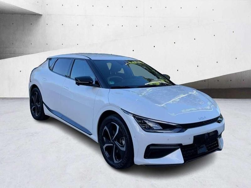 Gebraucht Kia EV6 GT-Line 167 kW (228 PS) 2023 Snow white pearl metallic SUV