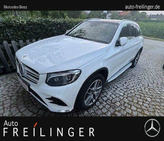 Weiß Gebraucht 2018 Mercedes GLC350 AMG SUV | 37.900 € (Teuer) - Bild 1/2