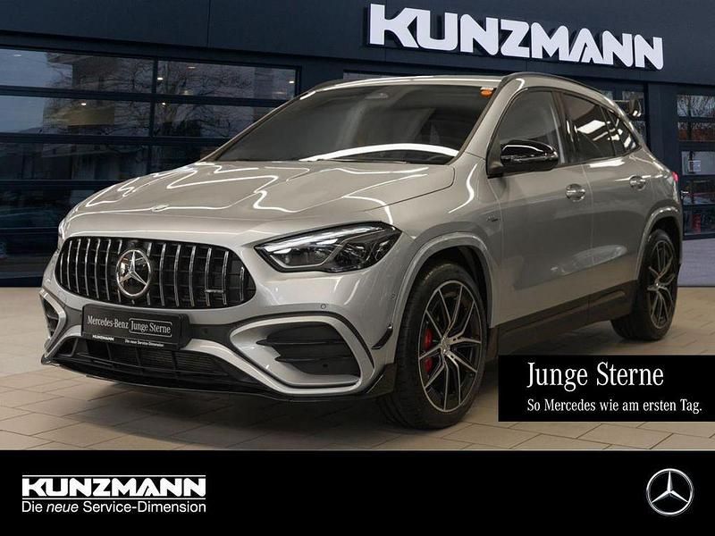 Hightechsilber metallic metallic Gebraucht 2025 Mercedes GLA45 AMG AMG SUV | 63.915 € (Teuer) - Bild 1/4