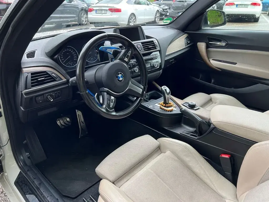 Gebraucht BMW 220 Sport Line 190 PS (139 kW) 2015 Weiß Coupé