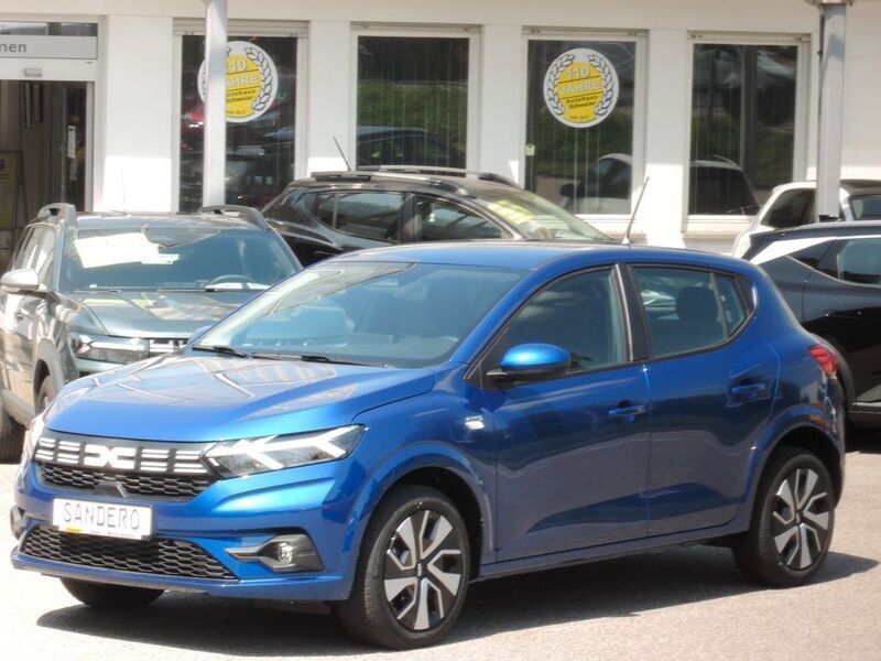 Blau Neu 2025 Dacia Sandero Expression Kleinwagen | 18.640 € (Guter Preis) - Bild 1/4