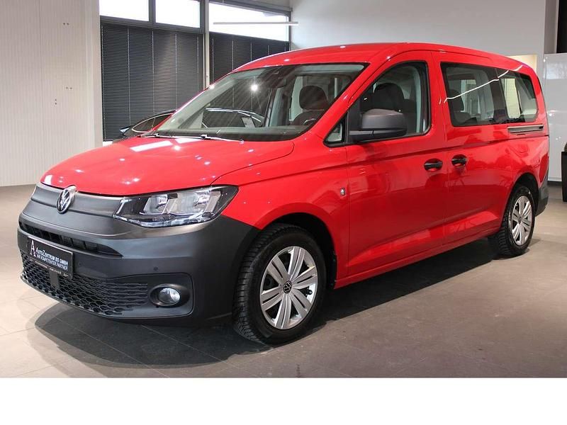 Gebraucht VW Caddy 122 PS (89 kW) 2021 Rot Van / Kleinbus