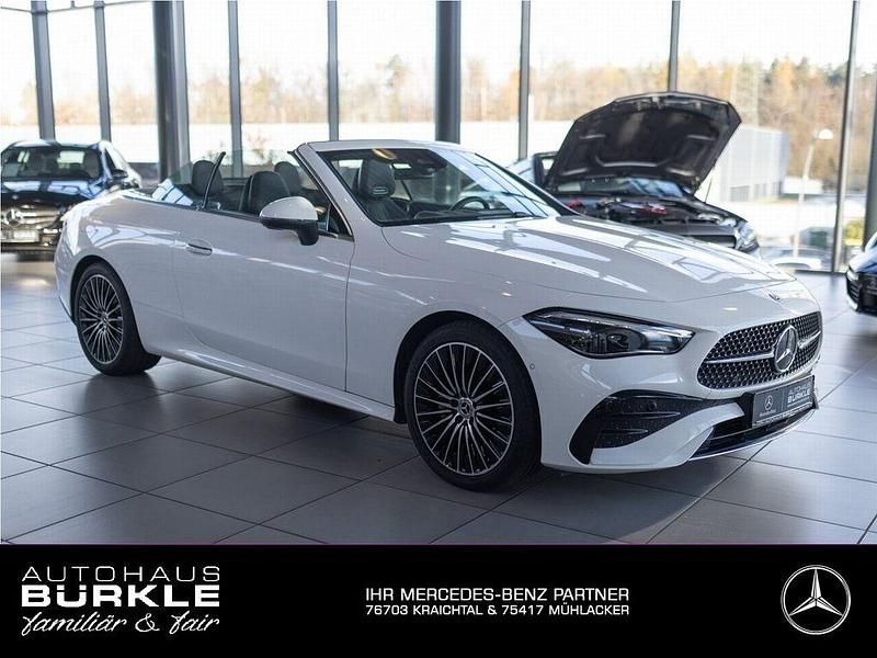Weiß Gebraucht 2024 Mercedes CLE200 Advanced Plus Cabrio | 58.980 € (Teuer) - Bild 1/4