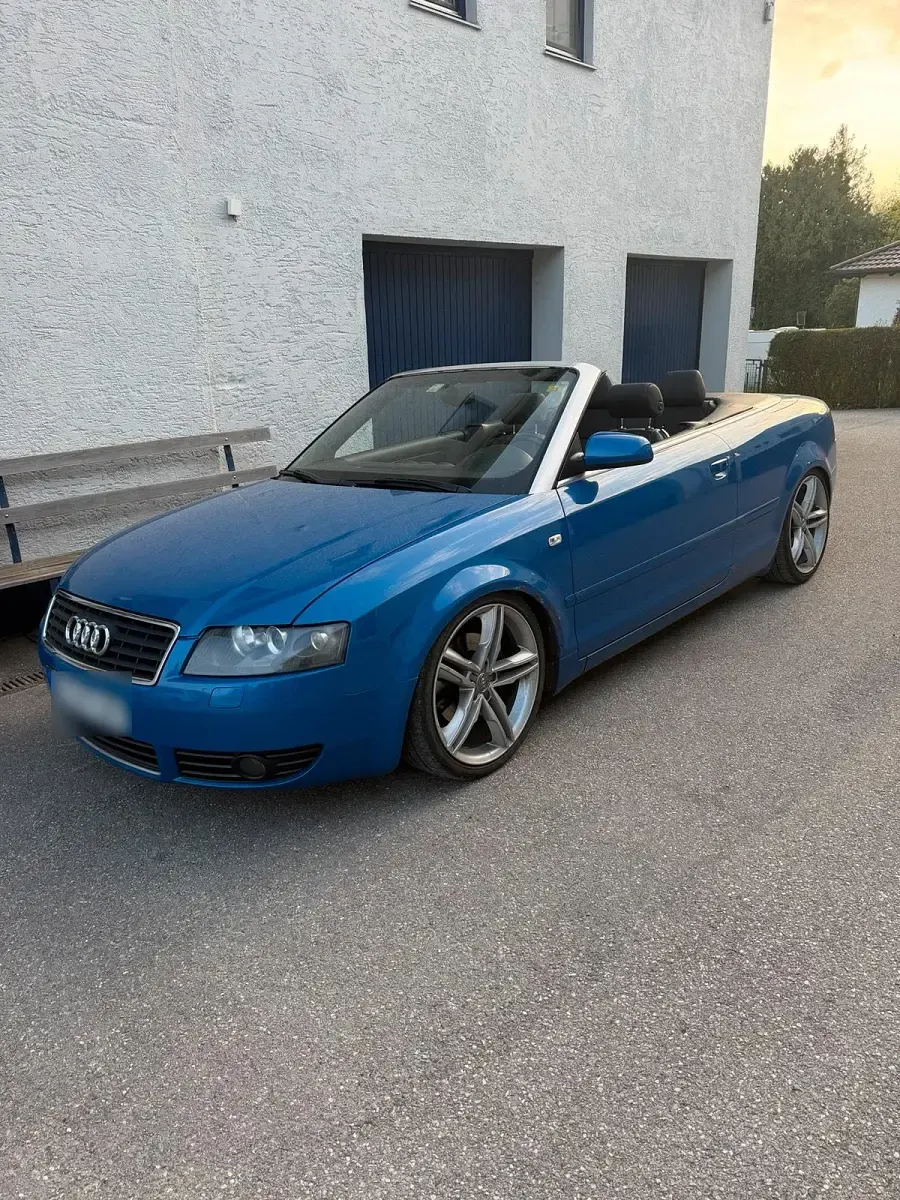 Gebraucht Audi A4 Cabriolet 163 PS (119 kW) 2003 Blau Cabrio
