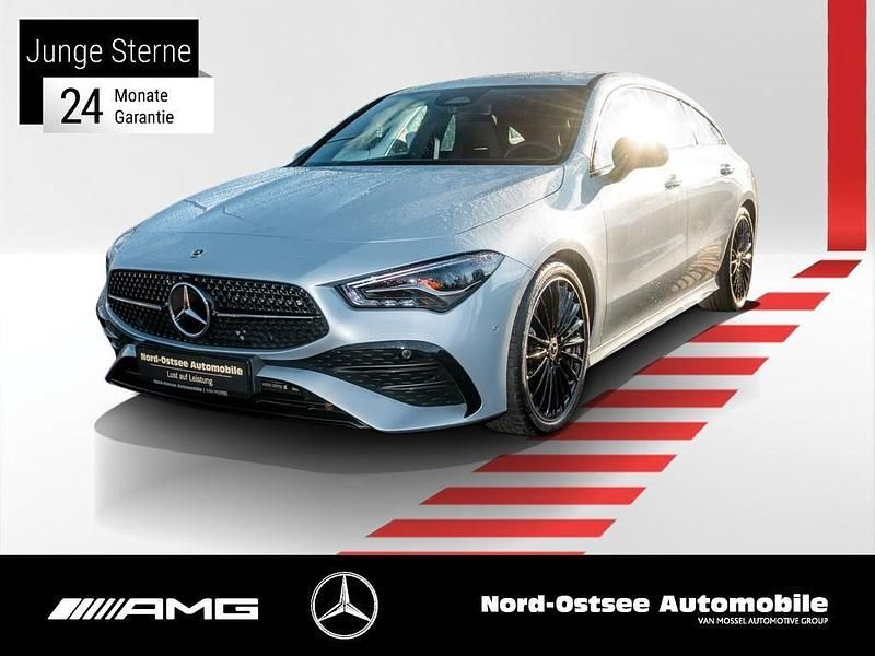 Gebraucht Mercedes CLA200 Shooting Brake AMG 163 PS (119 kW) 2025 Metalliclack hightechsilber Kombi