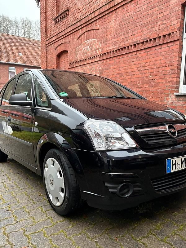 Gebraucht Opel Meriva 90 PS (66 kW) 2009 Schwarz Van / Kleinbus