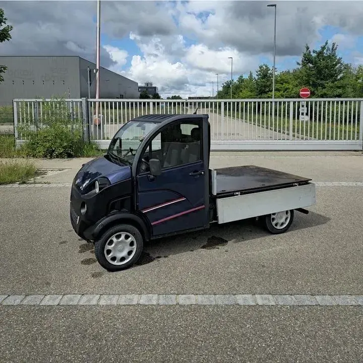 Gebraucht Aixam D-truck 2017 Blau Kleinwagen
