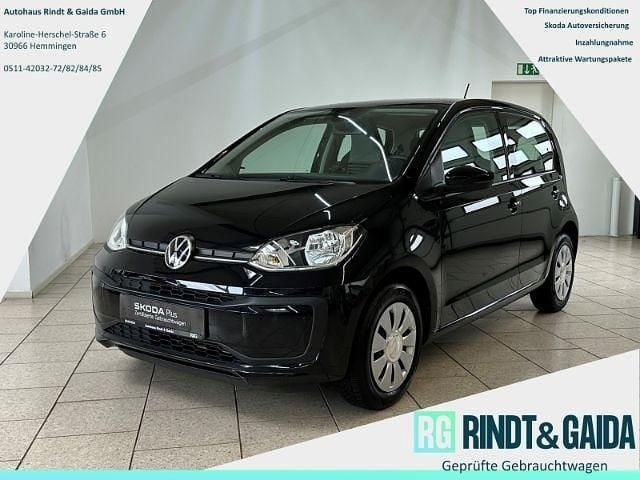 Schwarz Gebraucht 2021 VW up! Basis Kleinwagen | 9.580 € (Guter Preis) - Bild 1/4