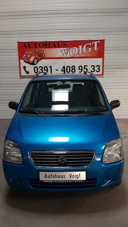 Gebraucht Suzuki Wagon R+ Comfort 76 PS (55 kW) 2001 Blau Van / Kleinbus