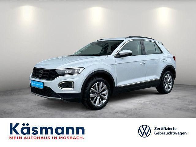 White silver metallic Gebraucht 2022 VW T-Roc Style SUV | 25.960 € (Guter Preis) - Bild 1/4