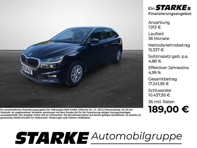 Schwarzmagic perleffekt Gebraucht 2022 Skoda Fabia Style Kleinwagen | 17.250 € (Guter Preis) - Bild 1/4