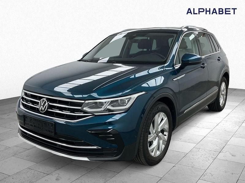 Nightshade blue Gebraucht 2022 VW Tiguan Elegance SUV | 30.390 € (Guter Preis) - Bild 1/4