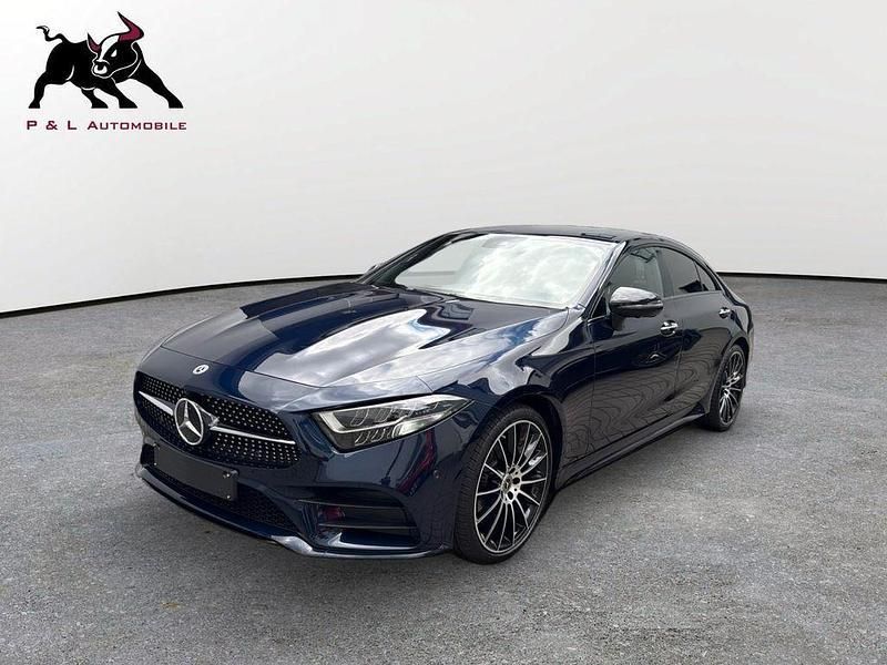 Blau Gebraucht 2020 Mercedes CLS220 AMG line Limousine | 45.900 € (Fairer Preis) - Bild 1/4