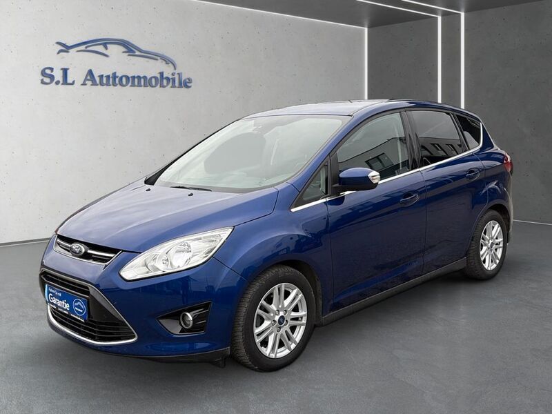 Gebraucht Ford C-MAX Titanium 125 PS (91 kW) 2014 Blau Van / Kleinbus
