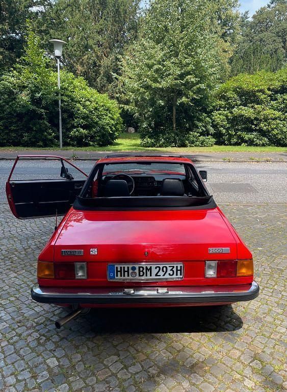 Second-hand Lancia Beta 116 CP (85 kW) 1982 Roșu Cabrio