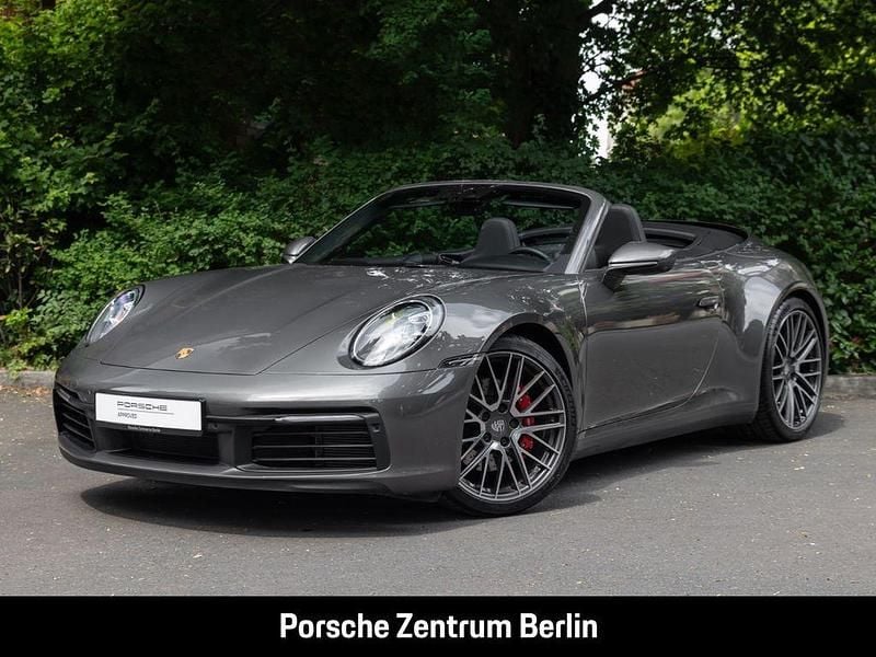 Grau Gebraucht 2024 Porsche 911 Carrera 4S Cabriolet Cabrio | 160.930 € (Superpreis) - Bild 1/4