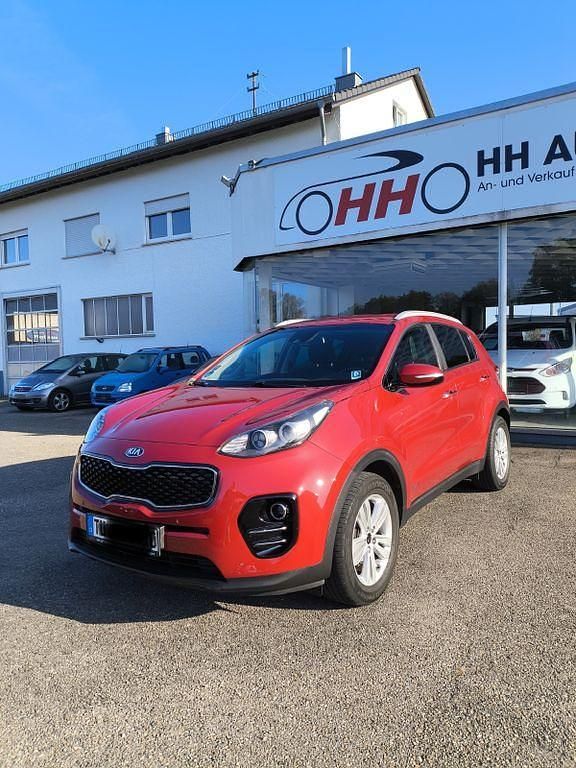 Rot Gebraucht 2017 Kia Sportage DREAM-TEAM Edition SUV | 14.990 € (Fairer Preis) - Bild 1/4