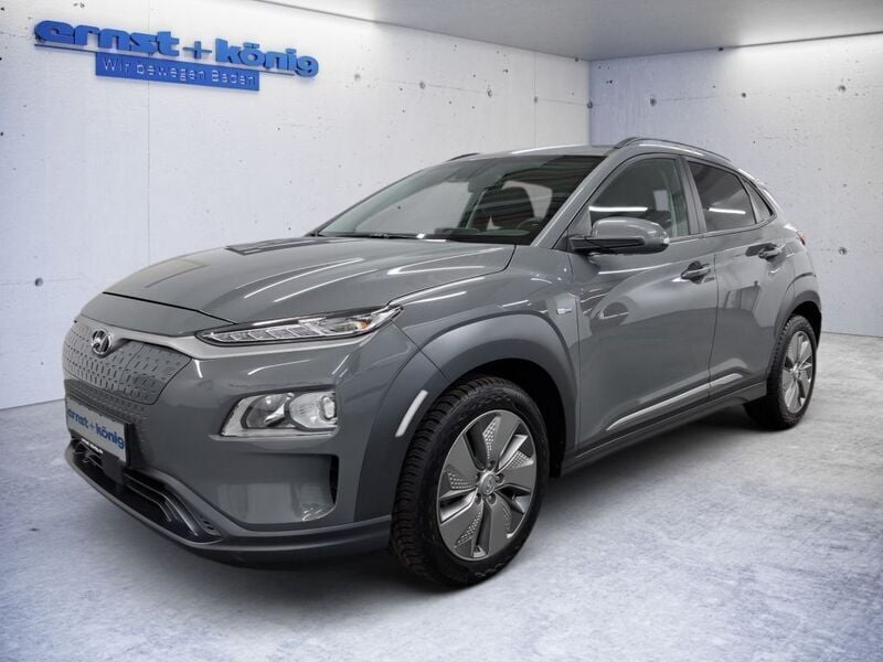 Grau Gebraucht 2021 Hyundai Kona Advantage SUV | 17.790 € (Superpreis) - Bild 1/4