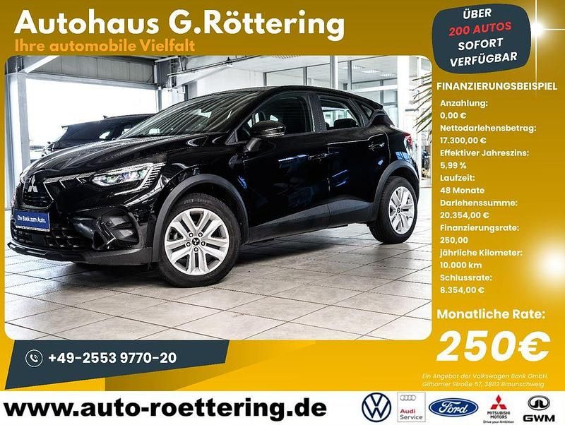 Gebraucht Mitsubishi ASX Basis 91 PS (66 kW) 2023 Schwarz SUV