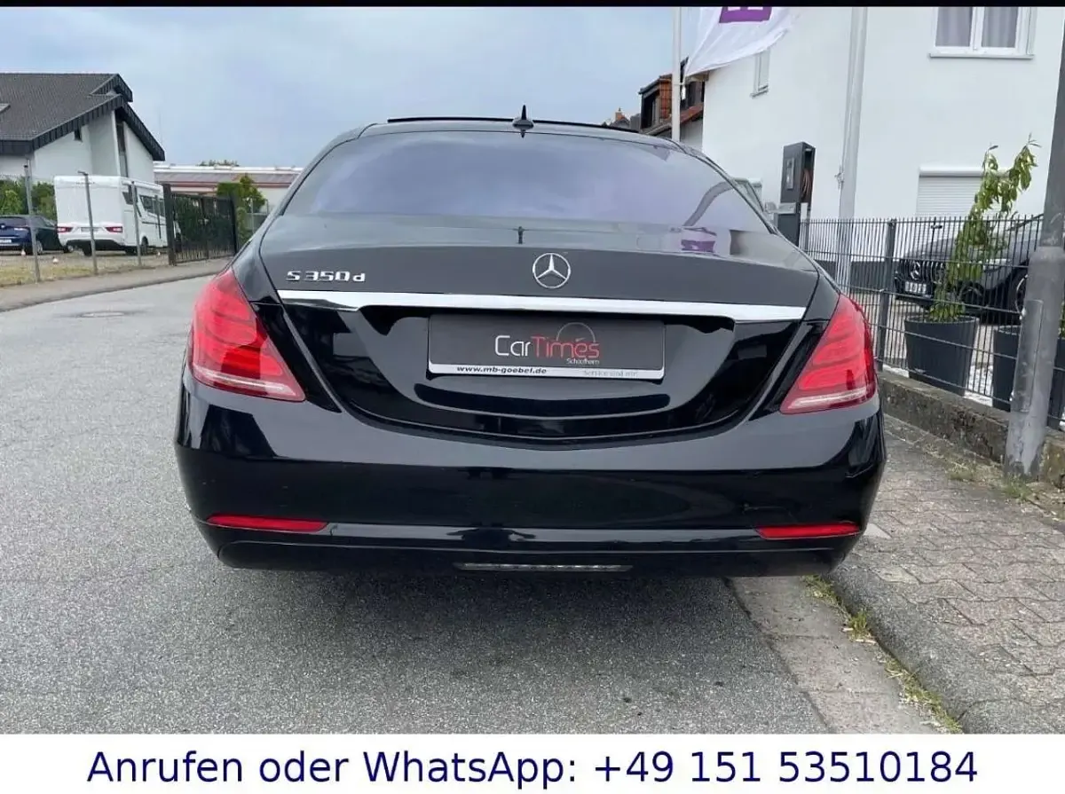Gebraucht Mercedes S350 258 PS (189 kW) 2015 Schwarz  unilack Limousine