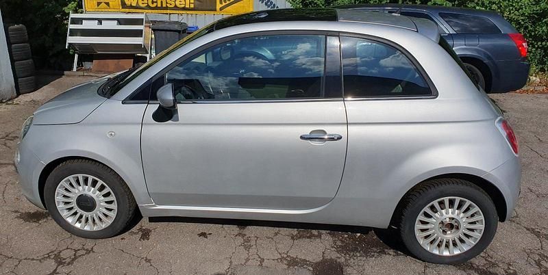 Silber Gebraucht 2012 Fiat 500 Lounge Kleinwagen | 3.300 € (Guter Preis) - Bild 1/4