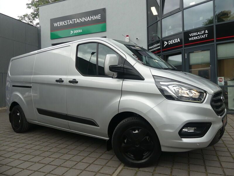 Polarsilber metallic (metallic) Gebraucht 2019 Ford Transit Custom Van | 18.399 € (Superpreis) - Bild 1/4