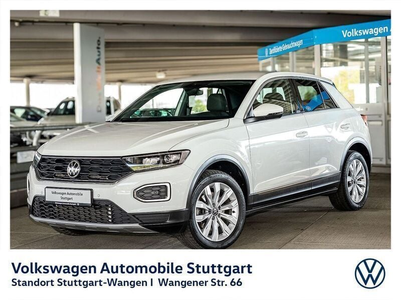 Weiß Gebraucht 2021 VW T-Roc Sportline SUV | 26.930 € (Fairer Preis) - Bild 1/4
