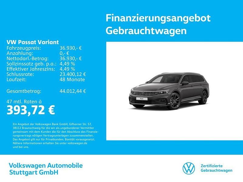 Grau Gebraucht 2024 VW Passat Elegance Kombi | 36.930 € (Fairer Preis) - Bild 1/4