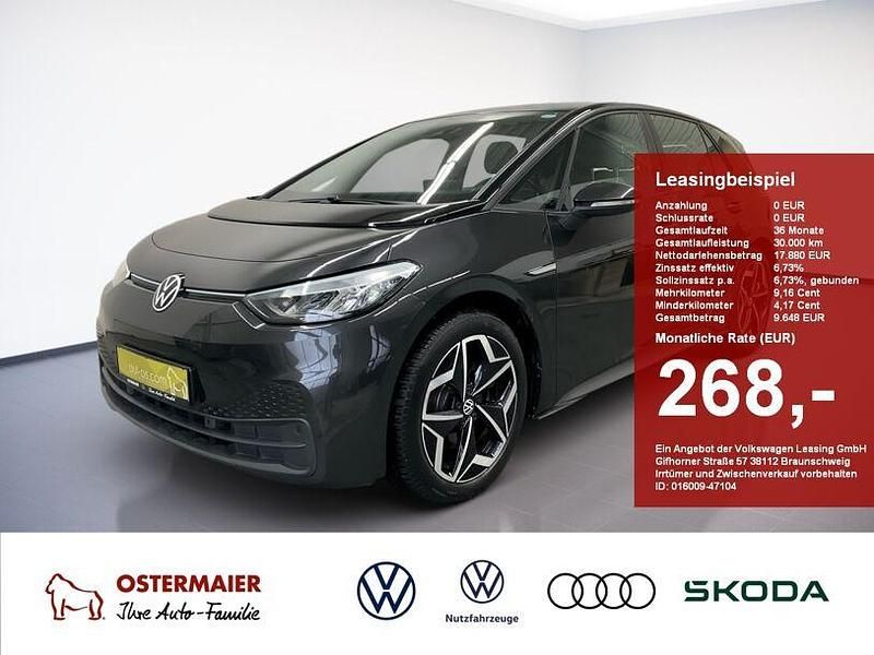 Gebraucht VW ID.3 Pure 110 kW (150 PS) 2021 Mangangrau metallic Kleinwagen