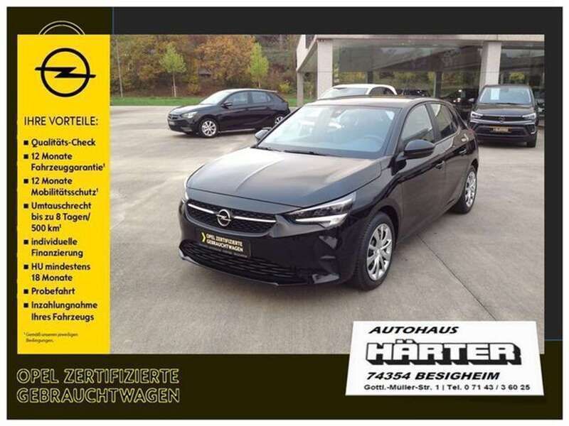 Schwarz Gebraucht 2021 Opel Corsa Edition Limousine | 18.700 € (Etwas zu teuer) - Bild 1/4