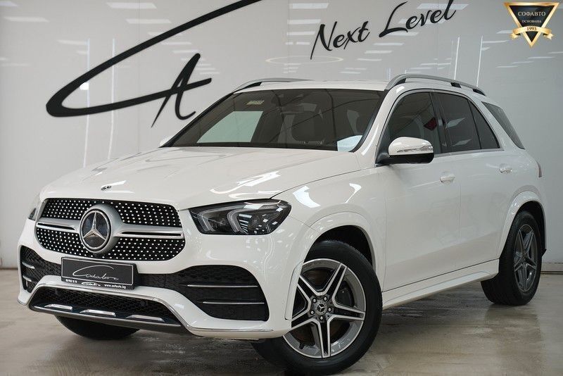 Weiß Gebraucht 2019 Mercedes GLE450 AMG AMG line SUV | 52.685 € (Superpreis) - Bild 1/4