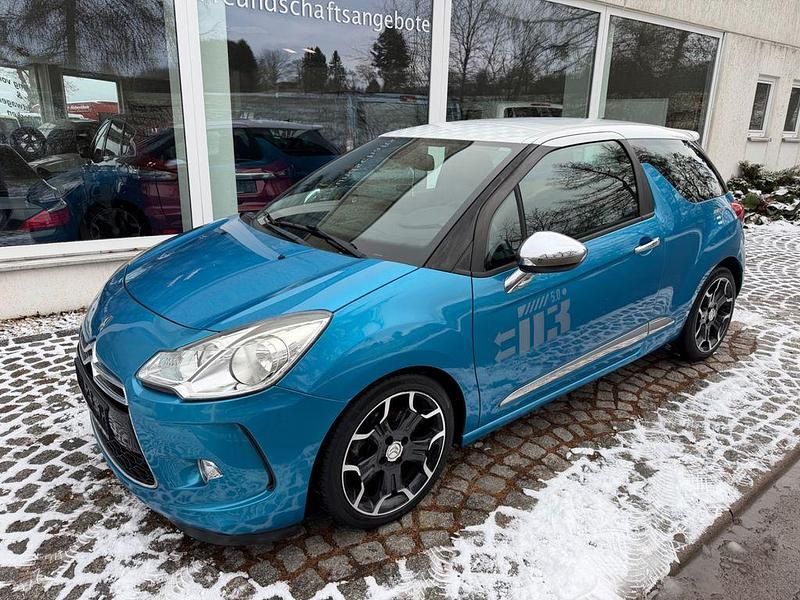 Gebraucht Citroën DS3 Sport Chic 156 PS (114 kW) 2011 Blau Kleinwagen