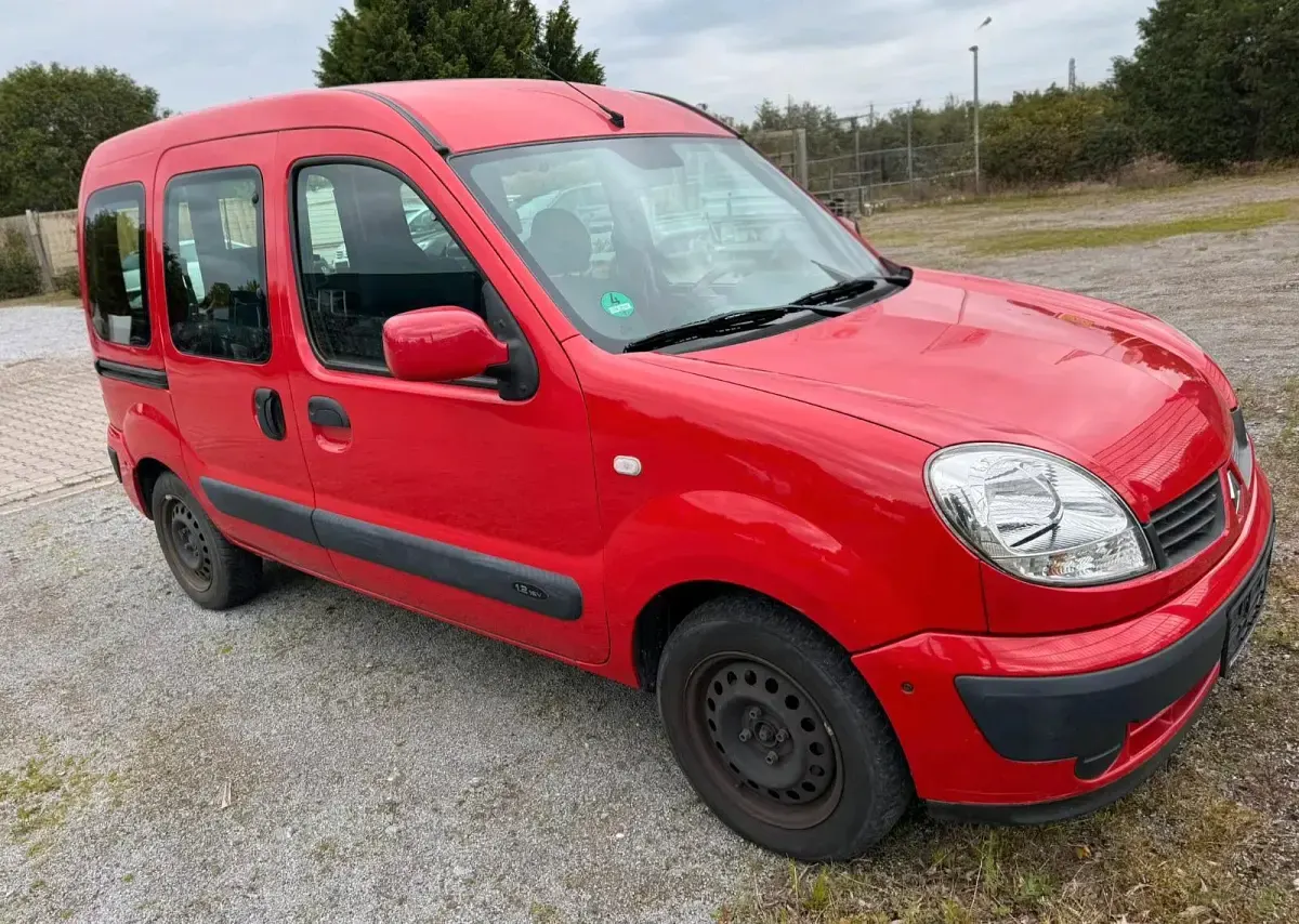 Gebraucht Renault Kangoo 75 PS (55 kW) 2007 Rot Van / Kleinbus