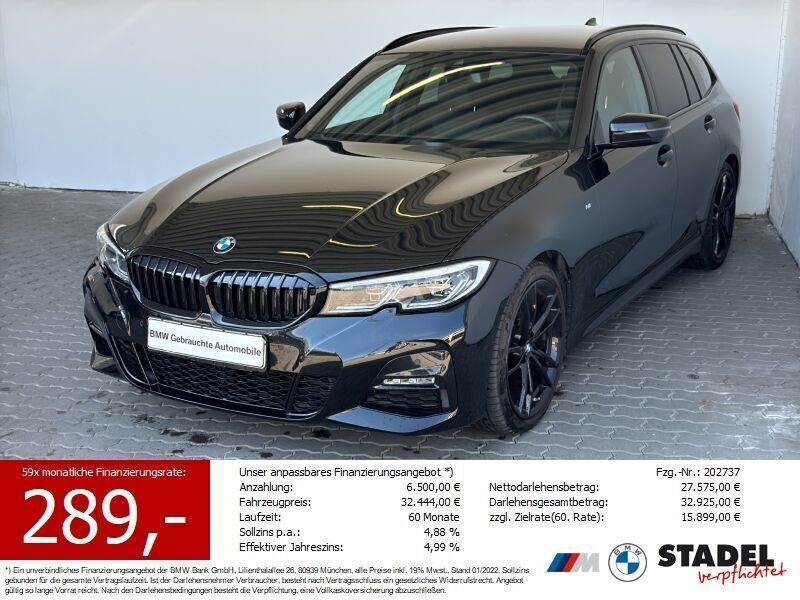 Blak sapphire metallic Gebraucht 2022 BMW 318 M Sport Limousine | 31.879 € (Guter Preis) - Bild 1/4