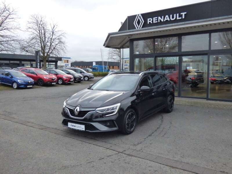Black pearlschwarz metallic Gebraucht 2022 Renault Mégane GrandTour R.S. Kombi | 21.900 € (Teuer) - Bild 1/2