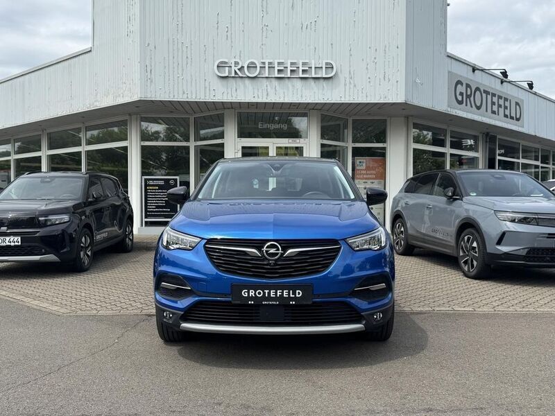 Blau Gebraucht 2021 Opel Grandland X Elegance SUV | 25.790 € (Etwas zu teuer) - Bild 1/4