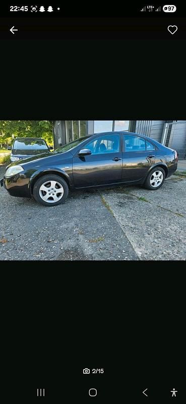 Schwarz Gebraucht 2004 Nissan Primera Limousine | 2.350 € - Bild 1/4