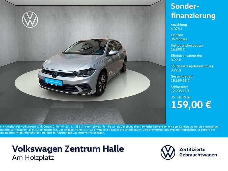 Reflexsilber metallic Gebraucht 2024 VW Polo Move Limousine | 20.970 € (Fairer Preis) - Bild 1/4