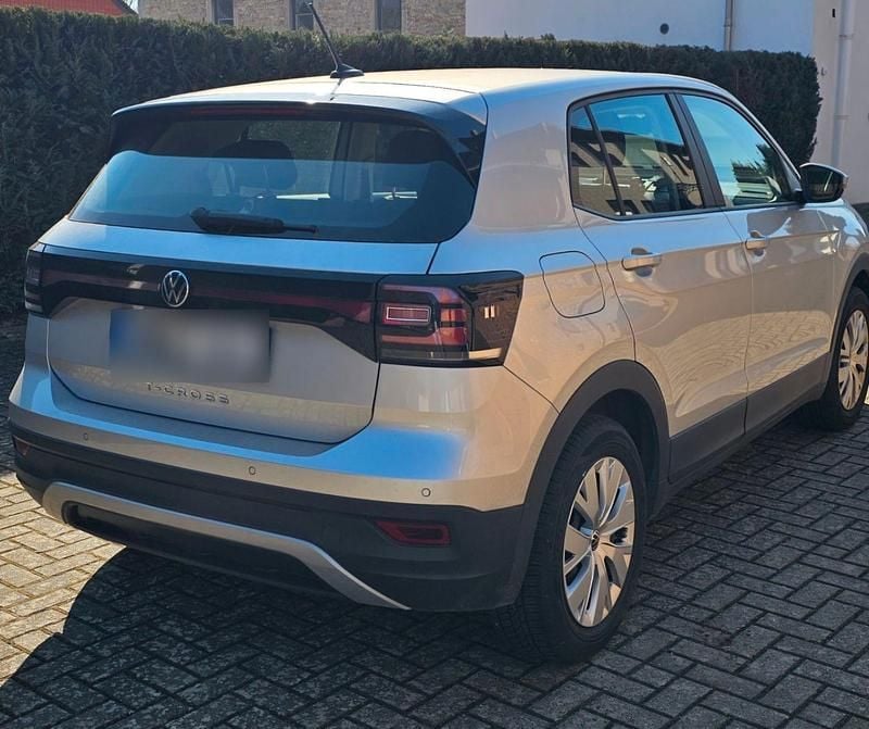 Gebraucht VW T-Cross 95 PS (69 kW) 2022 Silber SUV