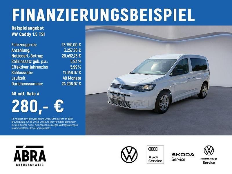 Gebraucht VW Caddy Basis 114 PS (83 kW) 2022 Weiß Van / Kleinbus