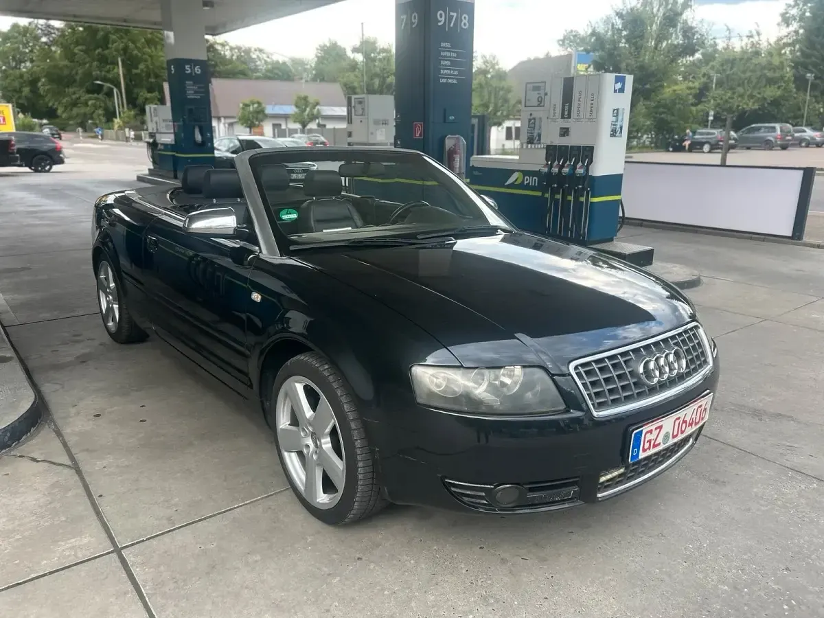 Gebraucht Audi A4 Cabriolet 170 PS (125 kW) 2003 Schwarz Cabrio