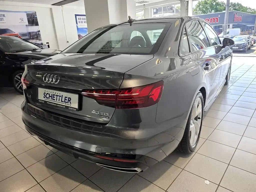 Brugt Audi A4 S-Line 190 HK (139 kW) 2020 Grå Sedan