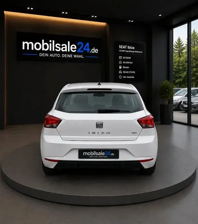 Gebraucht Seat Ibiza Reference 90 PS (66 kW) 2020 Weiß Limousine