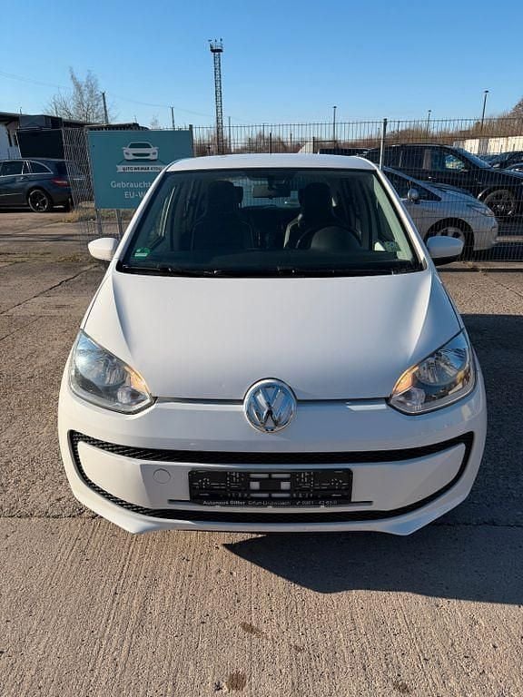 Weiß Gebraucht 2012 VW up! move up! Kleinwagen | 3.999 € (Etwas zu teuer) - Bild 1/4