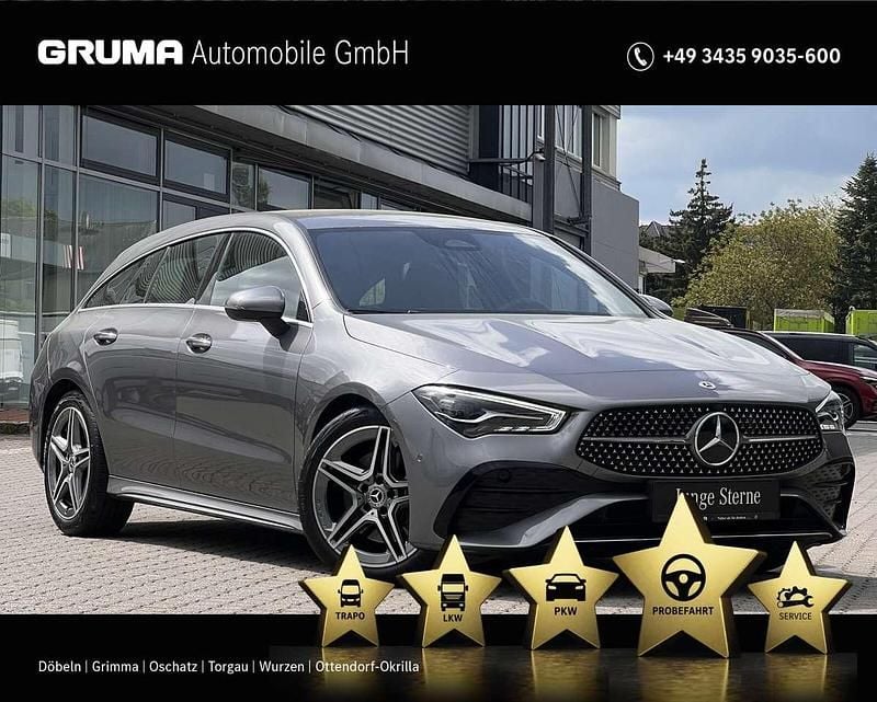 Lack mountaingrau Gebraucht 2023 Mercedes CLA220 AMG Limousine | 36.490 € (Fairer Preis) - Bild 1/4