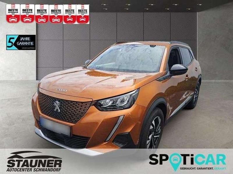 Orange Gebraucht 2023 Peugeot e-2008 Allure SUV | 17.980 € (Superpreis) - Bild 1/4